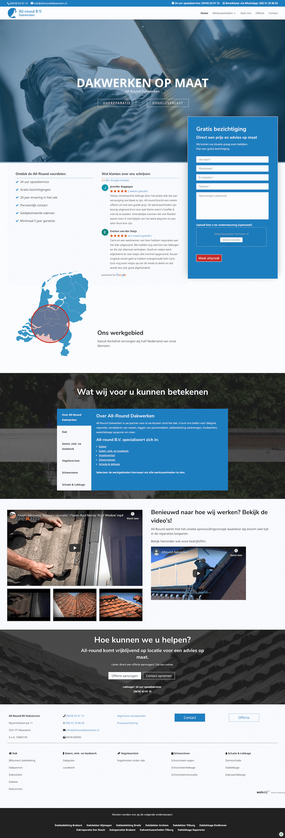 all-round-dakwerken-homepage